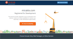 Desktop Screenshot of mirakle.com